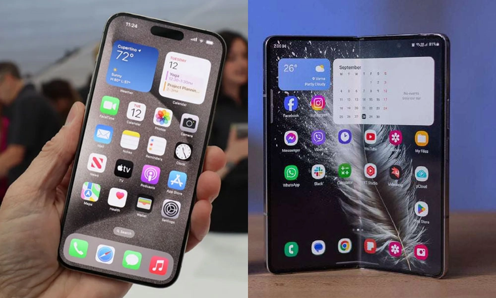 So sánh sử dụng Galaxy Z Fold6 với iPhone 16 Pro Max